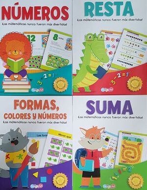 Portada del libro APRENDE HABILIDADES MATEMATICAS (4 MODELOS) BADAR4112 - Compralo en ByAnaCeci.com