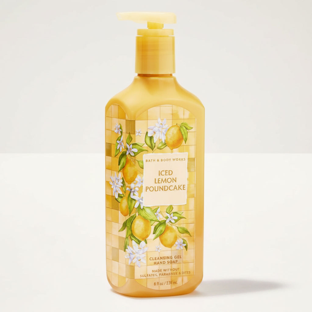 Iced Lemon Pound Cake | jabón de manos | Bath and body works