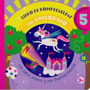Portada del libro LIBRO DE ROMPECABEZAS DEL UNICORNIO - Compralo en ByAnaCeci.com