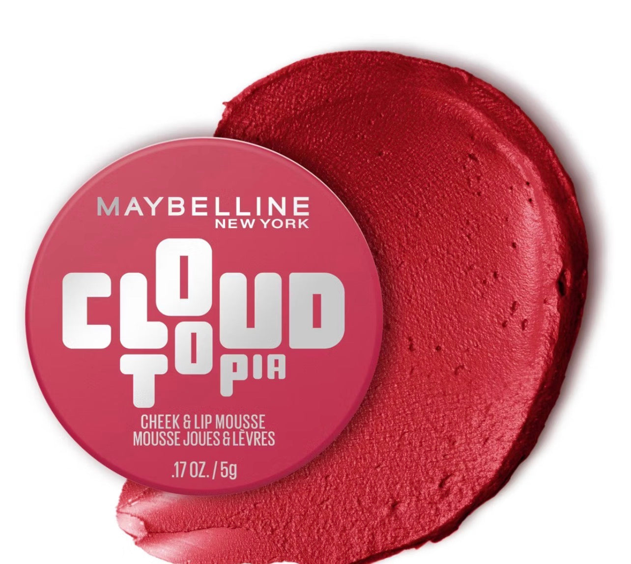 Mousse para labios y mejillas | Maybelline | Tono 2 / Ethereal Rouge