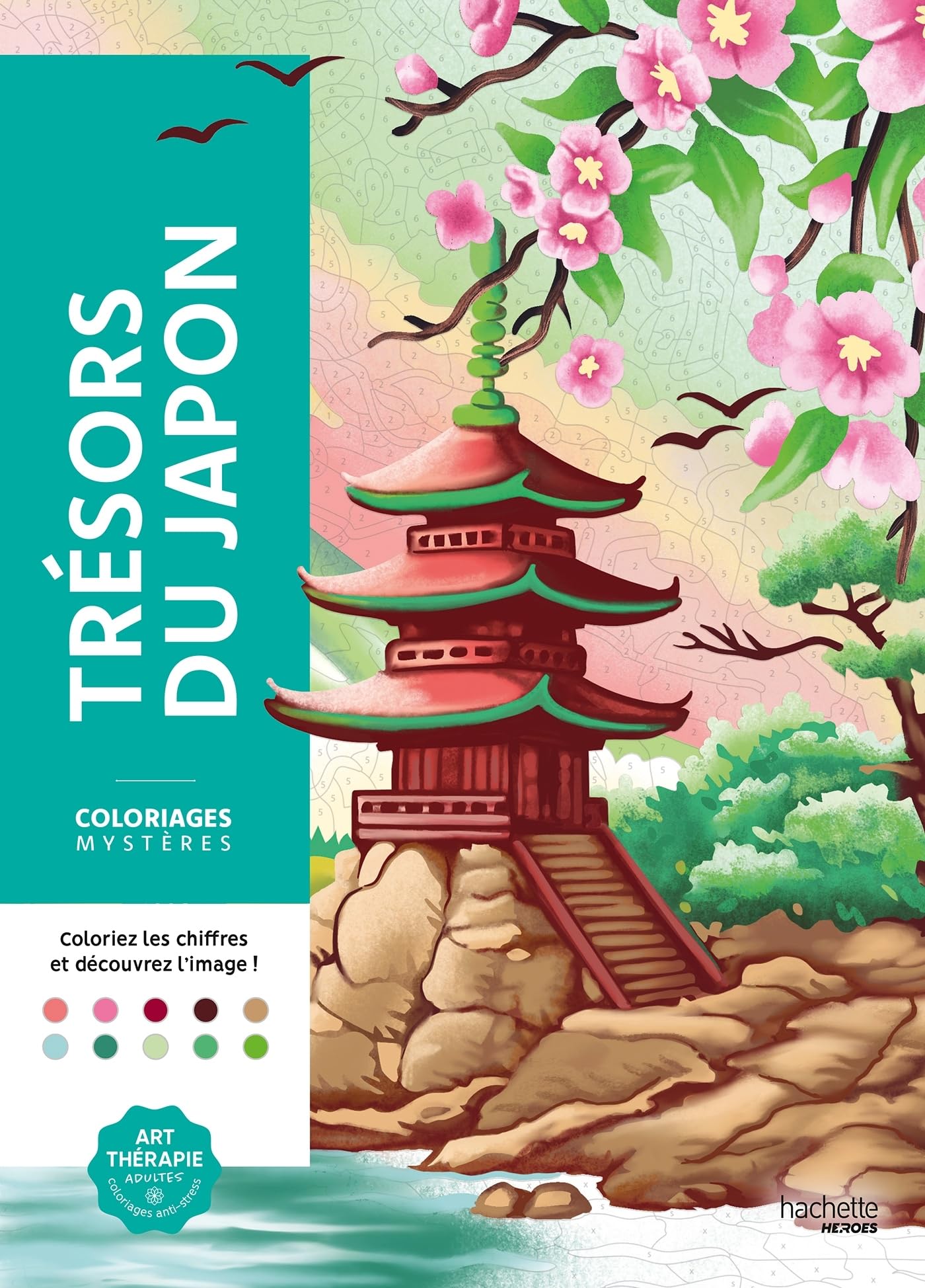 Libro de colorear Tresors du Japon | Japon | Francia