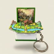 Llavero mini libro 3D