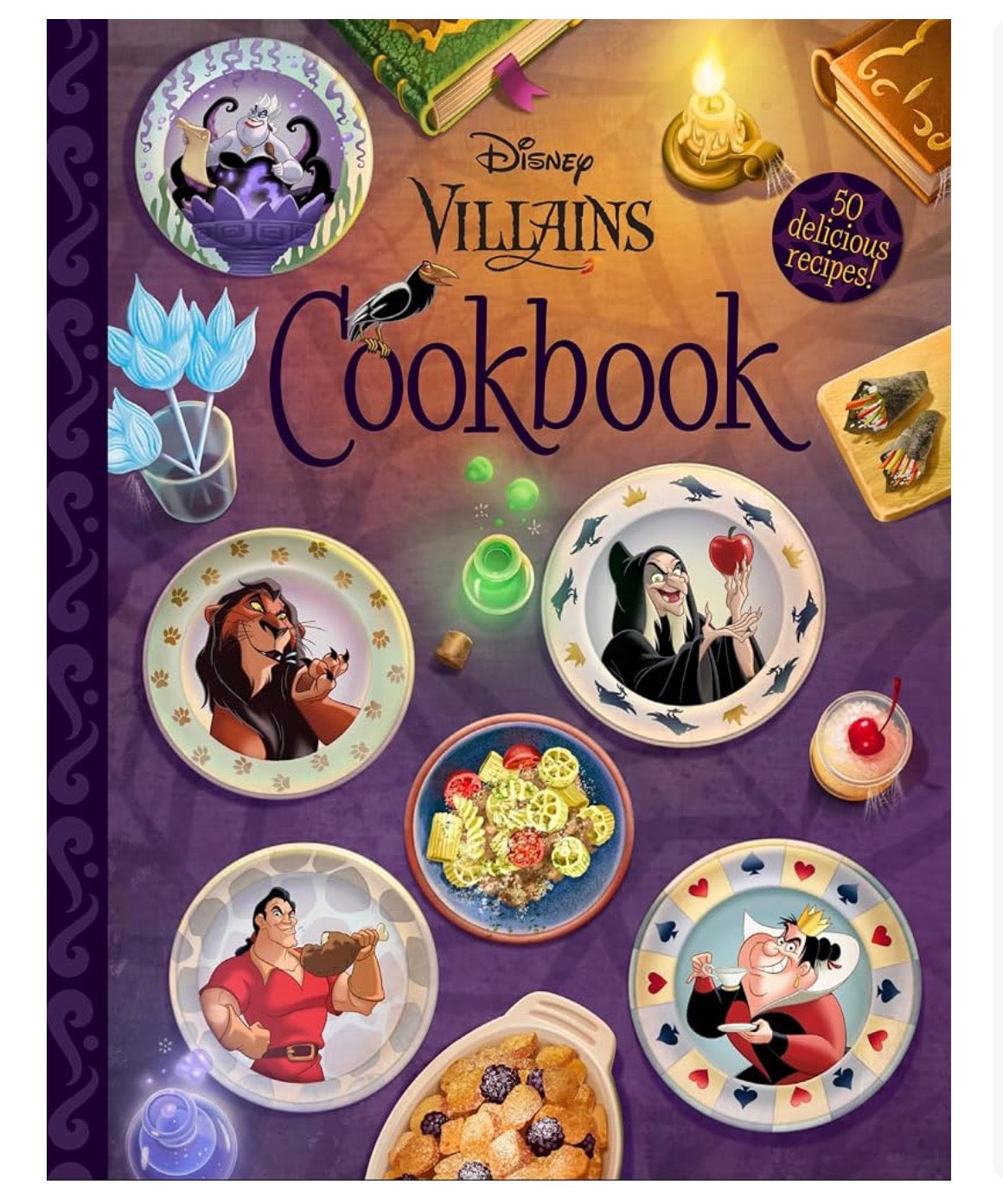 Disney Villains Cookbook - villanos | Inglés | Libro de cocina