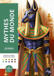 Libro de colorear Mythes du monde | Egipcio | Francia