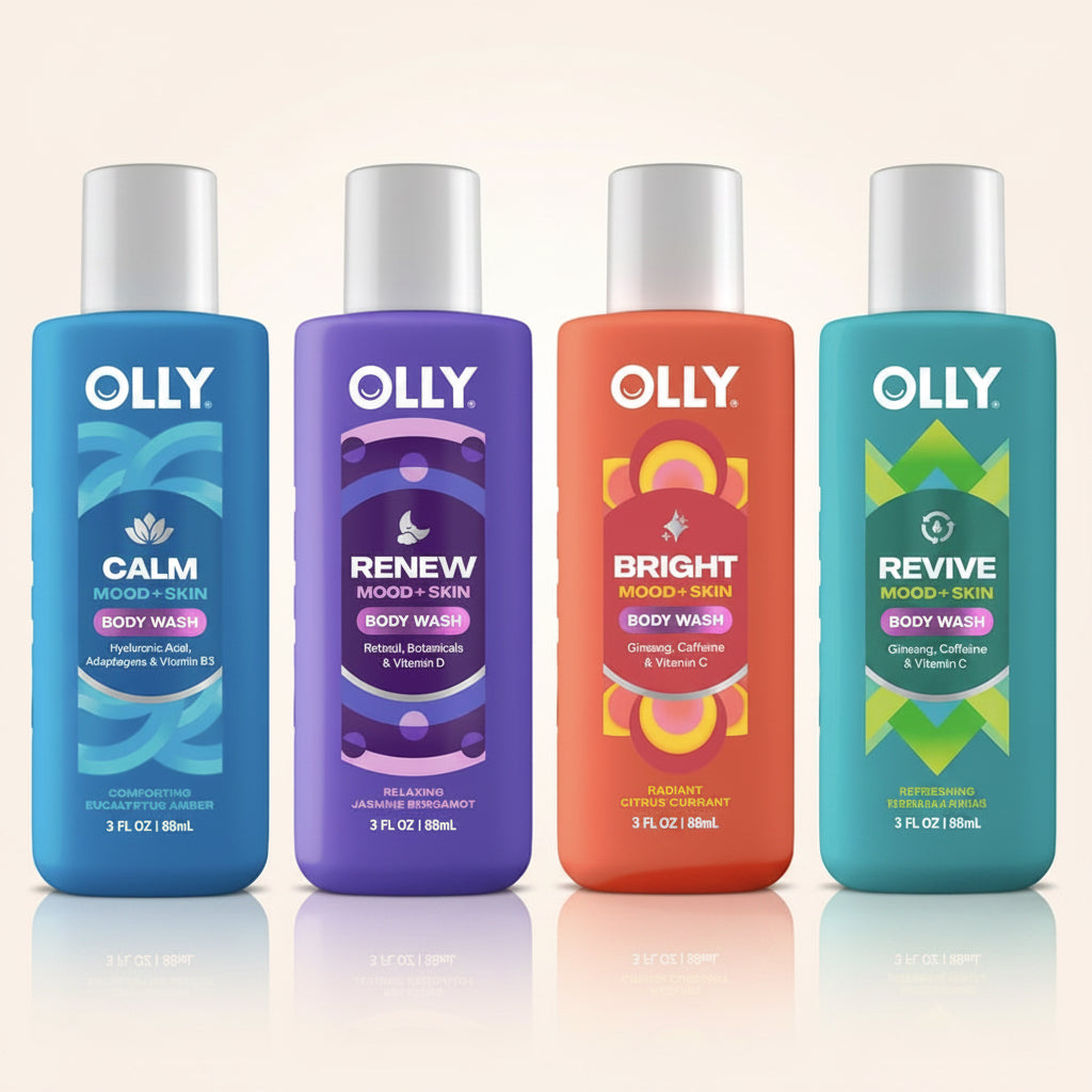 Set Mini Mood | Olly | Paquete de 4 unidades | 3 oz