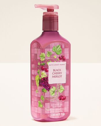 Black cherry merlot | jabón de manos | Bath and body works