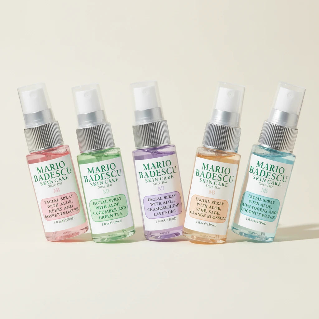 Mini set de spray facial hidratante | Mario Badescu | 5 u