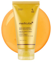 Mascarilla nocturna de Vitamina C + Acido Kojico y Curcuma | Medicube