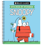 Libro de stickers | Snoopy | Brain Games