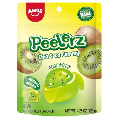 Peelerz – Gomitas pelables - Kiwi | 4.25 oz | EUA