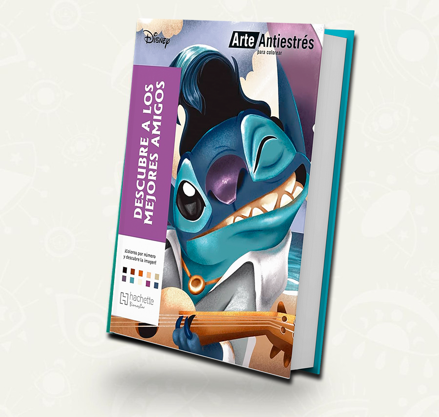 Libro de colorear Disney stitch español