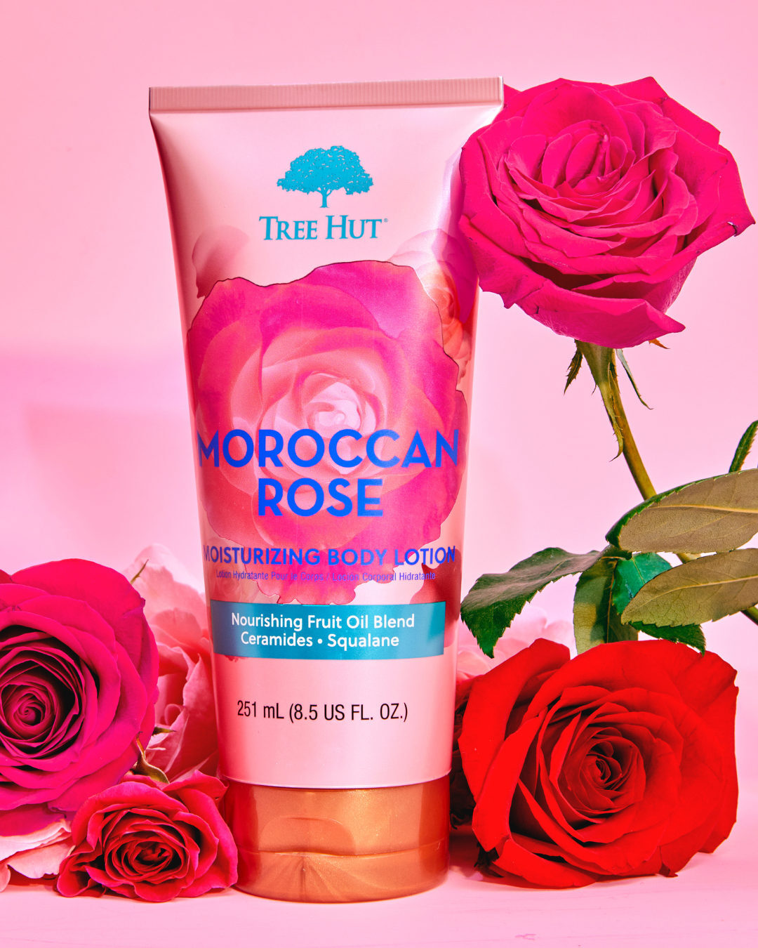 Crema Body Lotion / Moroccan Rose / Tree Hut
