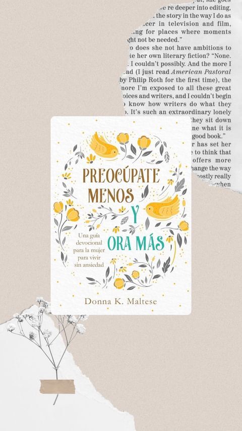 Preocupate menos y ora mas | Devocional