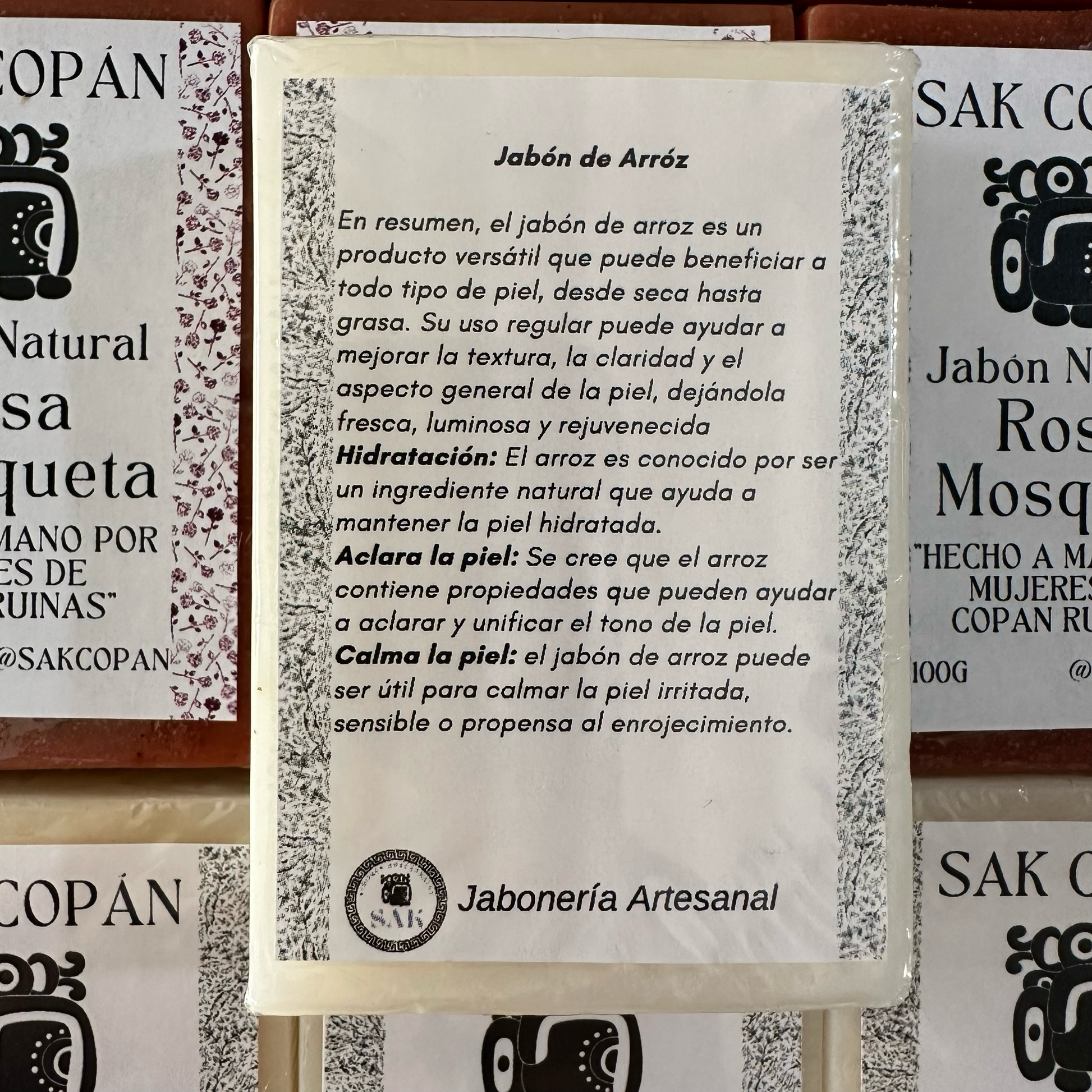 Jabon natural - Arroz