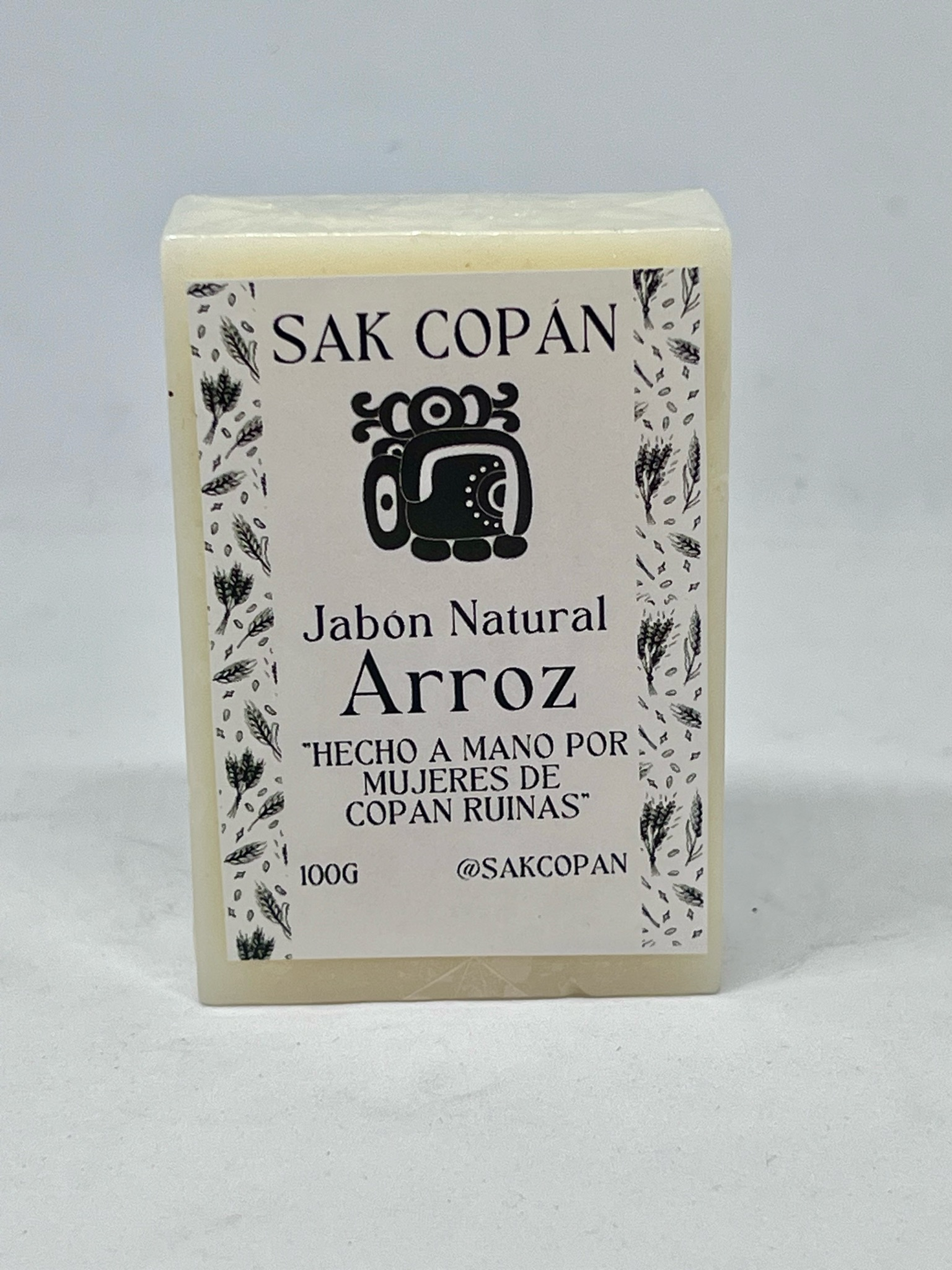Jabon natural - Arroz