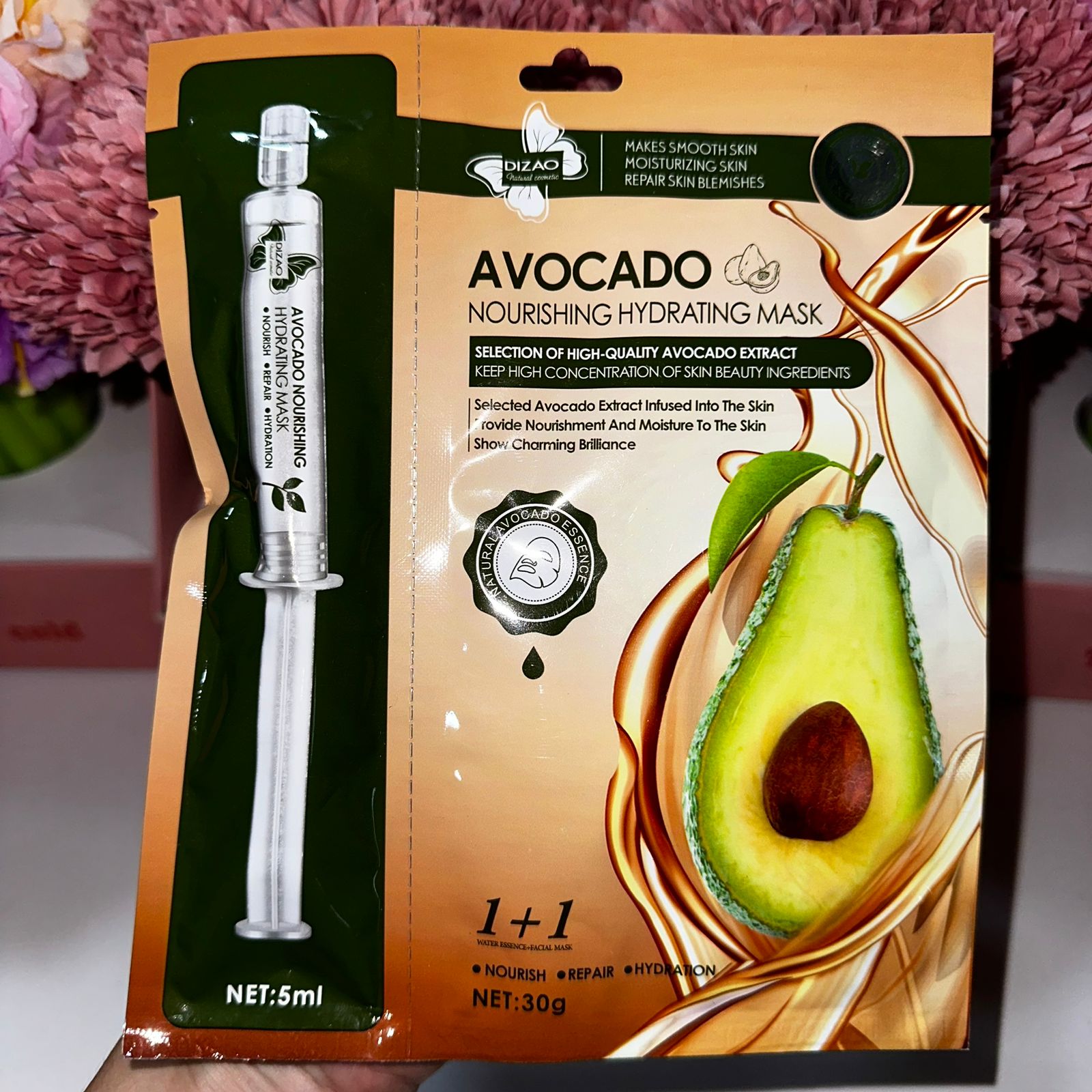 Mascarilla de aguacate