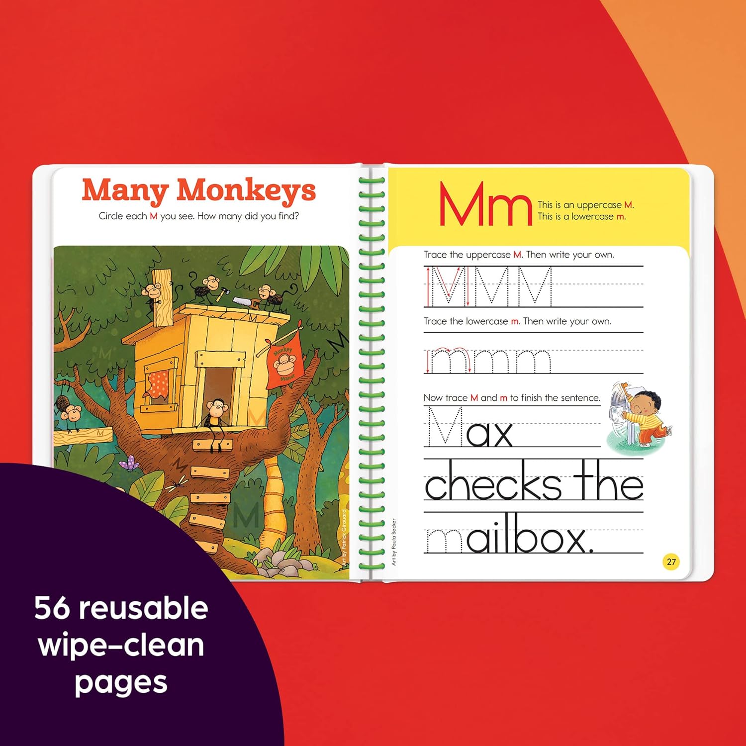 Write-On Wipe-Off Let's Write Letters | Highlights