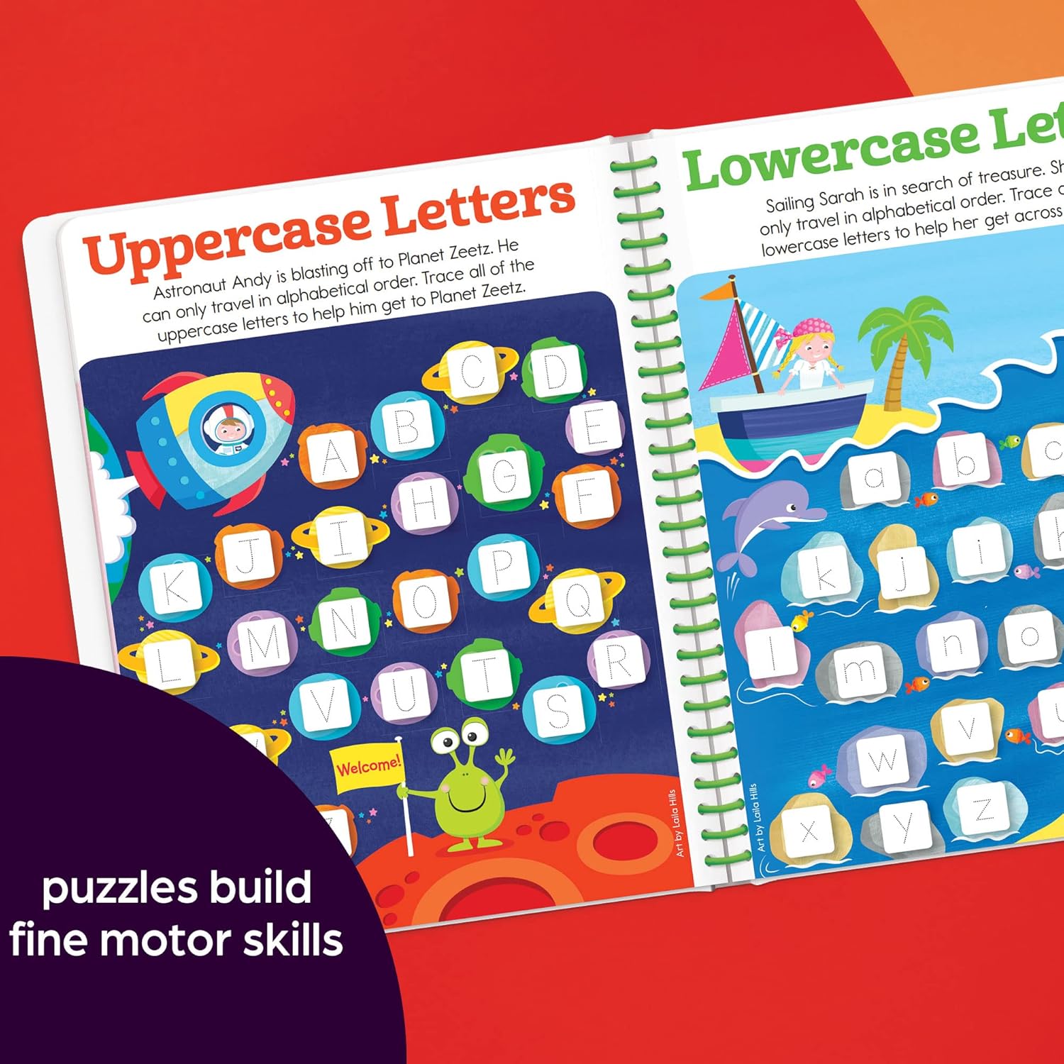 Write-On Wipe-Off Let's Write Letters | Highlights