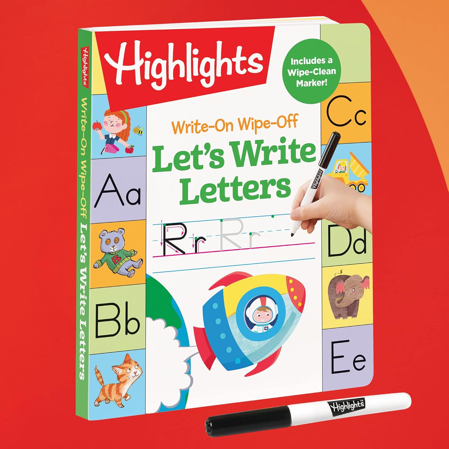 Write-On Wipe-Off Let's Write Letters | Highlights