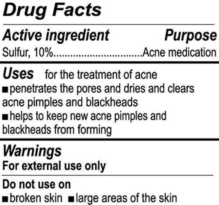 Tratamiento para el acne De La Cruz / Skincare