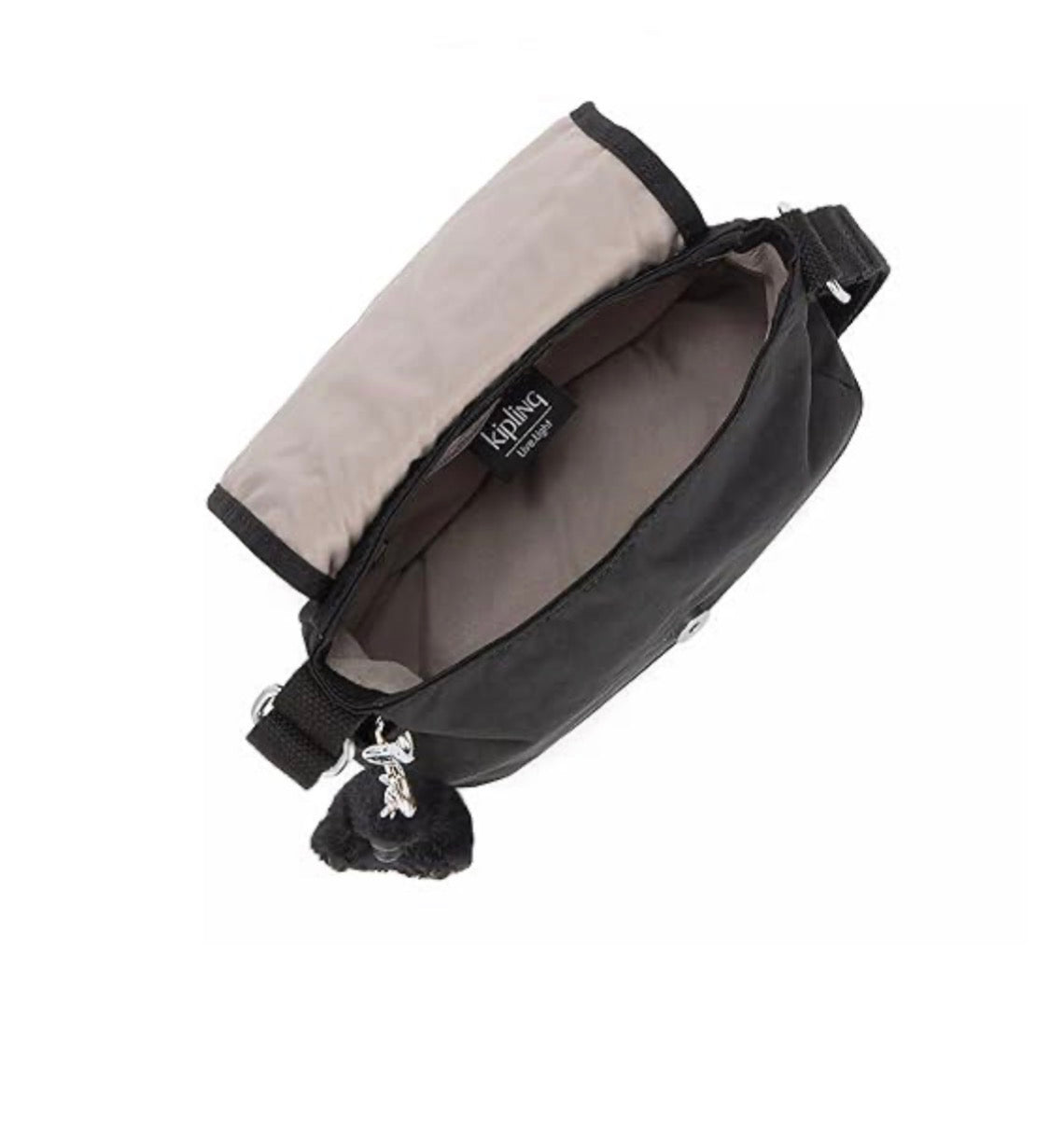 Bolso Mini Kipling con Correa | Color Negro | EUA