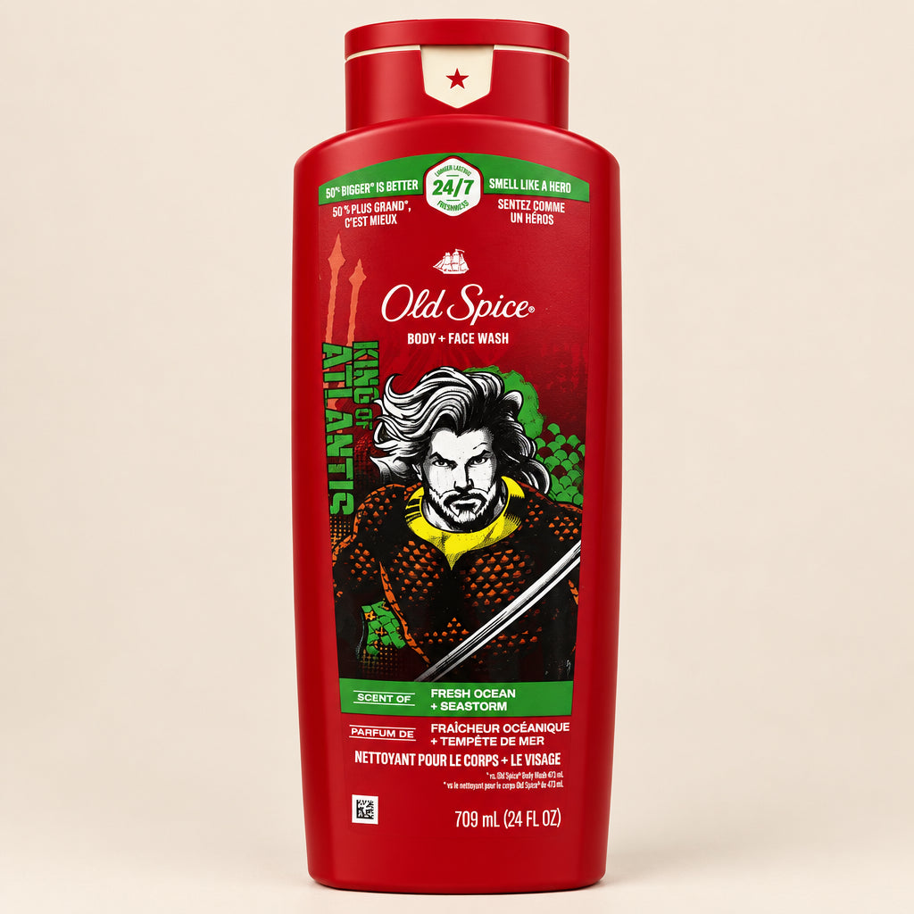 Old Spice Body+Face Wash |Aquaman