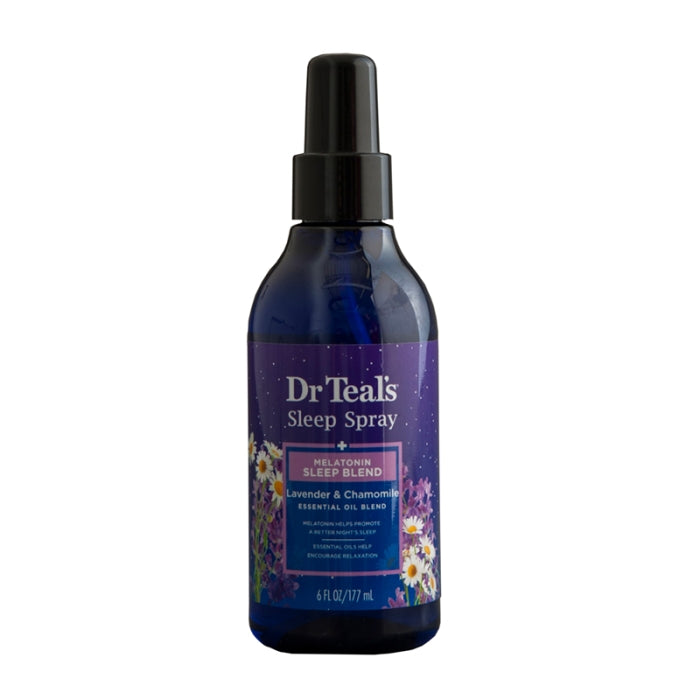 Dr Teals - Spray corporal - Melatonina, lavanda y manzanilla