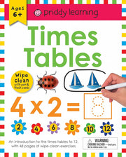 Wipe Clean: Time Tables