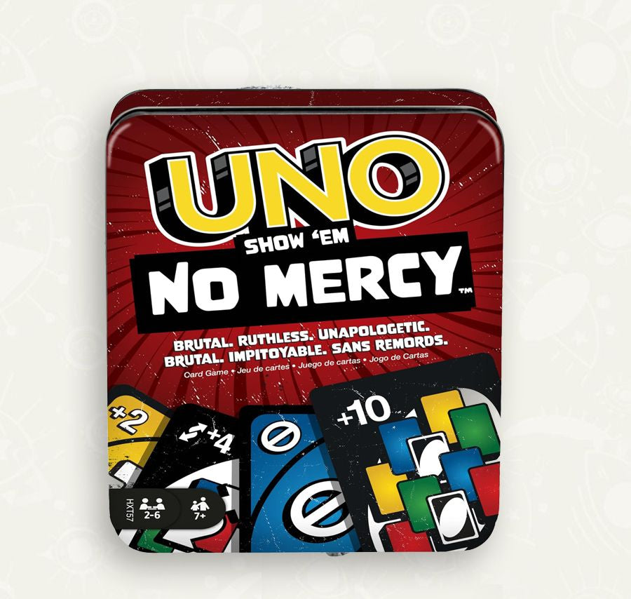 Juego Uno No mercy - Estuche en lata