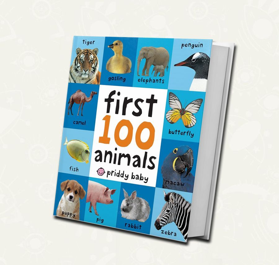 First 100 Animals | Libro de carton