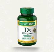 Vitamina D3 natures bounty | 400 capsulas | ADVIENTO