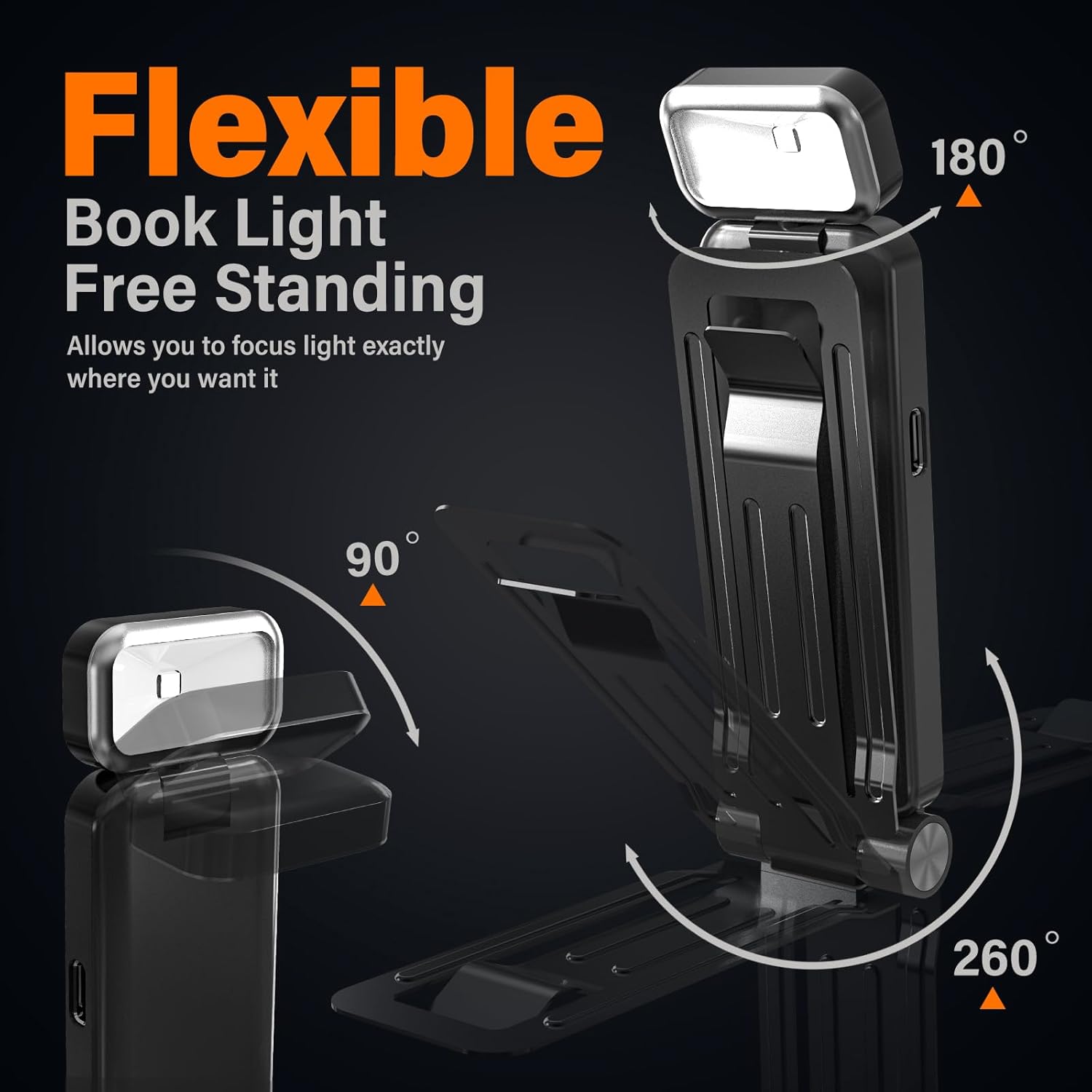 Lampara led portatil para libro