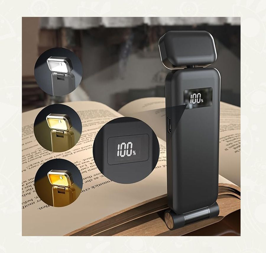 Lampara led portatil para libro