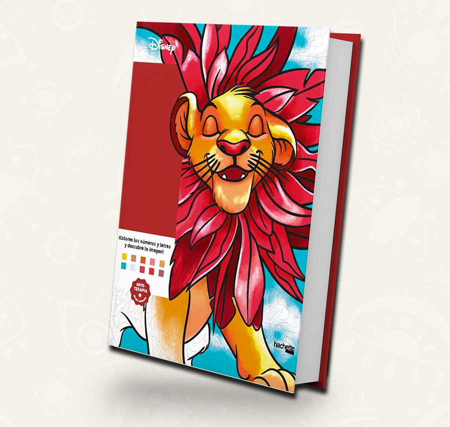 Libro de colorear los mejores animales Disney/ España