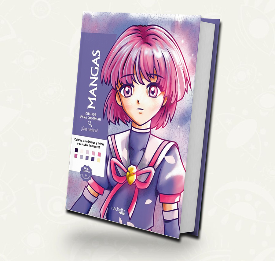 Libro de colorear mangas/ España
