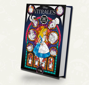 Libro Colorear vitrales Disney Arte antiestres