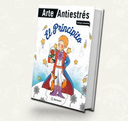 Libro colorear principito arte antiestres | El principito