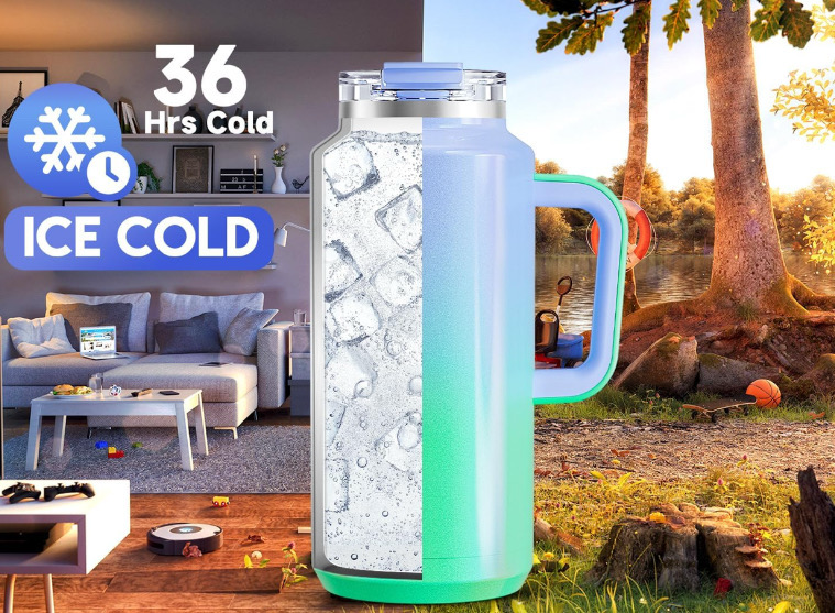 Termo de 64 onz - Azul