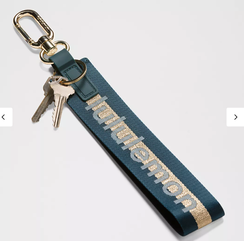 Llavero Lululemon/ Verde botella/ original