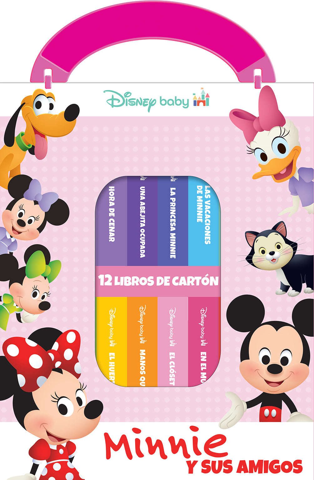 Minnie y sus amigos | colección 12 libros de cartón en español | España