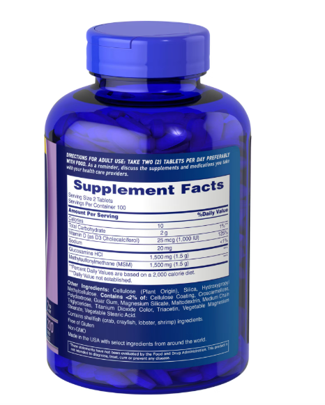 Osteo Bi-Flex 1,500 mg Glucosamina HCI - 200 tabletas / Suplemento