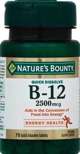 Vitamina B12 2500 mcg / 75 UD. / Suplemento