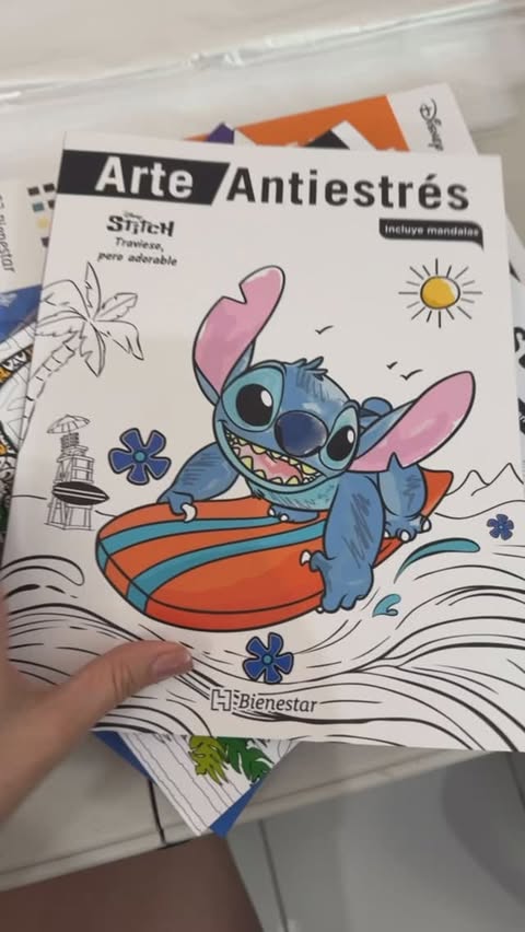 Libro colorear el extraño mundo de jack arte antiestres