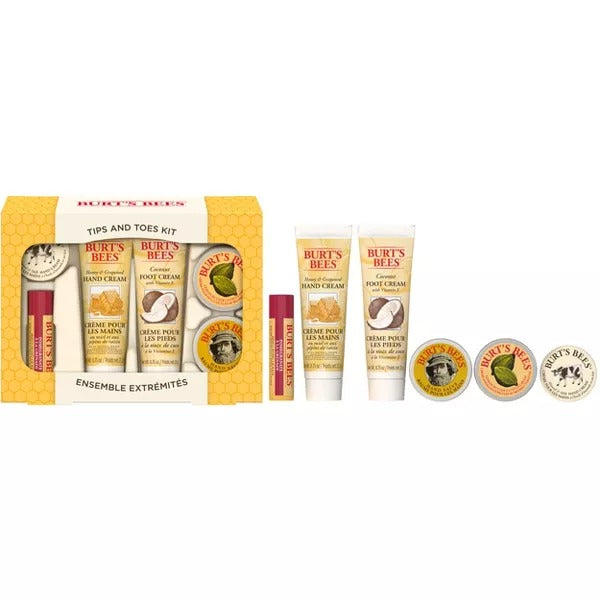 Set Burts Bees - Cuidado para Manos y Pies (6 piezas)