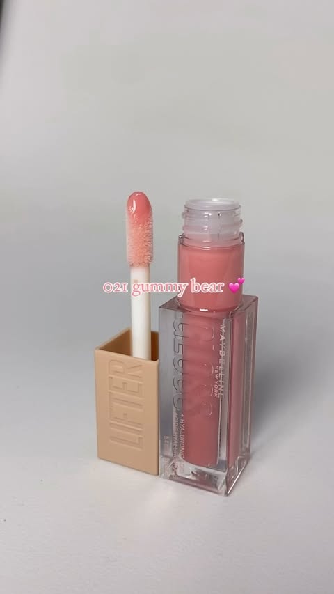 Lip Gloss con acido hialuronico - Color 21 Gummy Bear| Maybelline