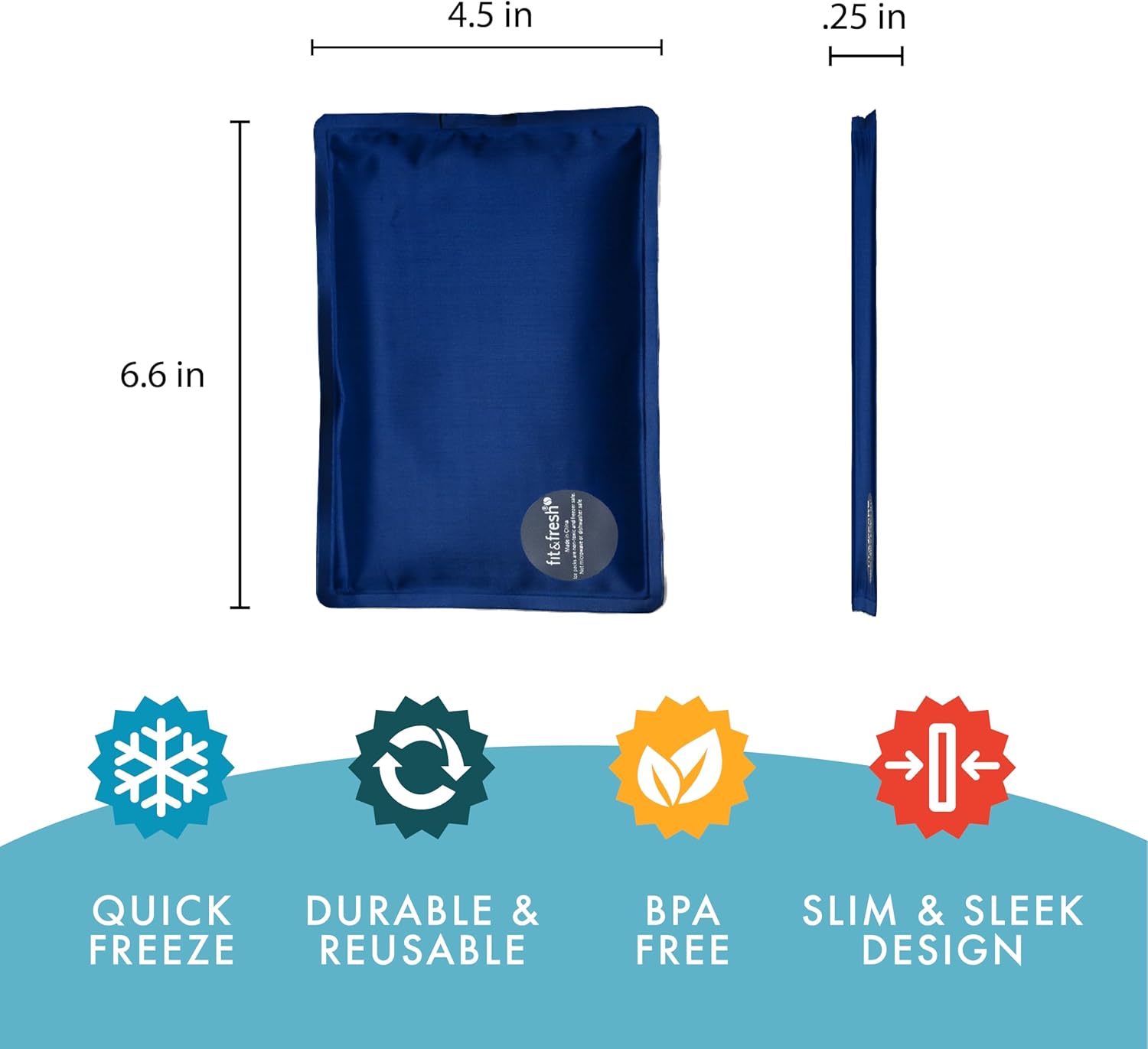 Set enfriador reutilizable para lonchera