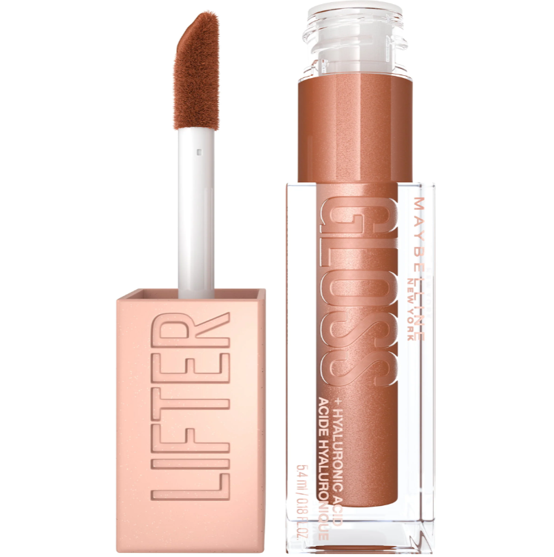 Lip Gloss brillante con acido hialuronico - color bronce 18 | Maybelline