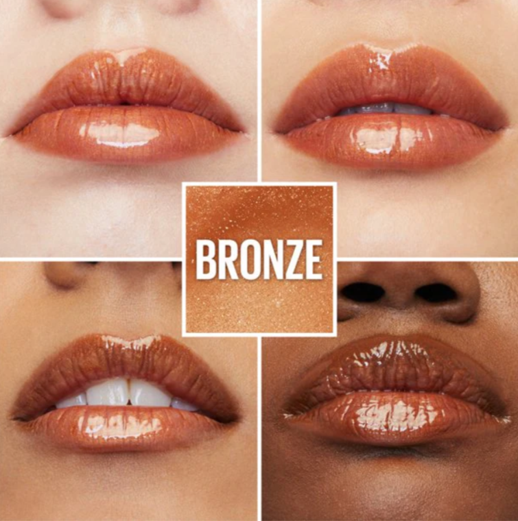 Lip Gloss brillante con acido hialuronico - color bronce 18 | Maybelline