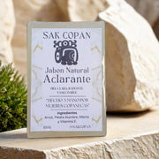 Jabon natural - ACLARANTE | Arroz, Piedra Alumbre, y Menta