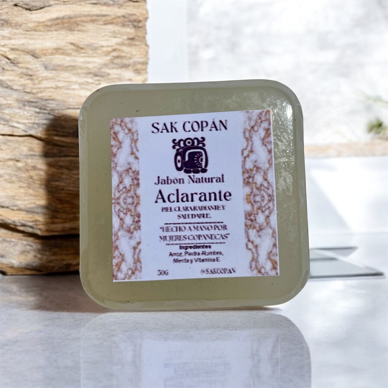 Jabon natural - Aclarante / 50 G